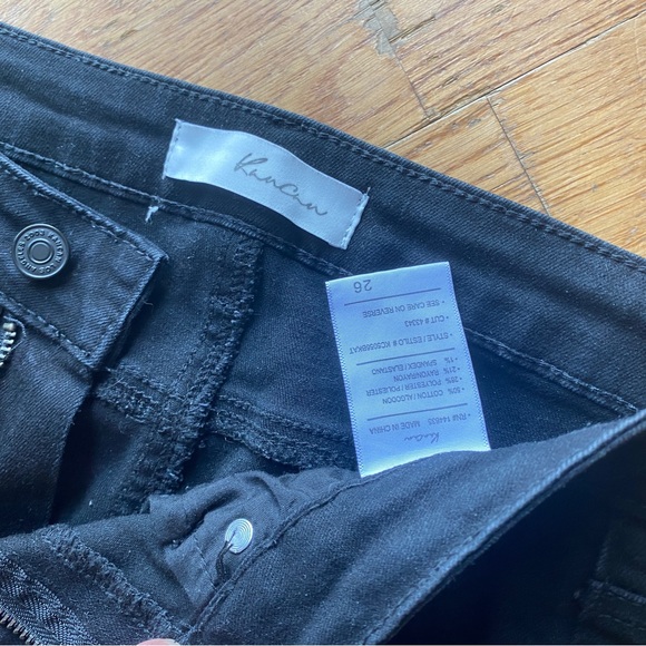 KanCan black distressed skinny jean size 26 - Picture 10 of 10
